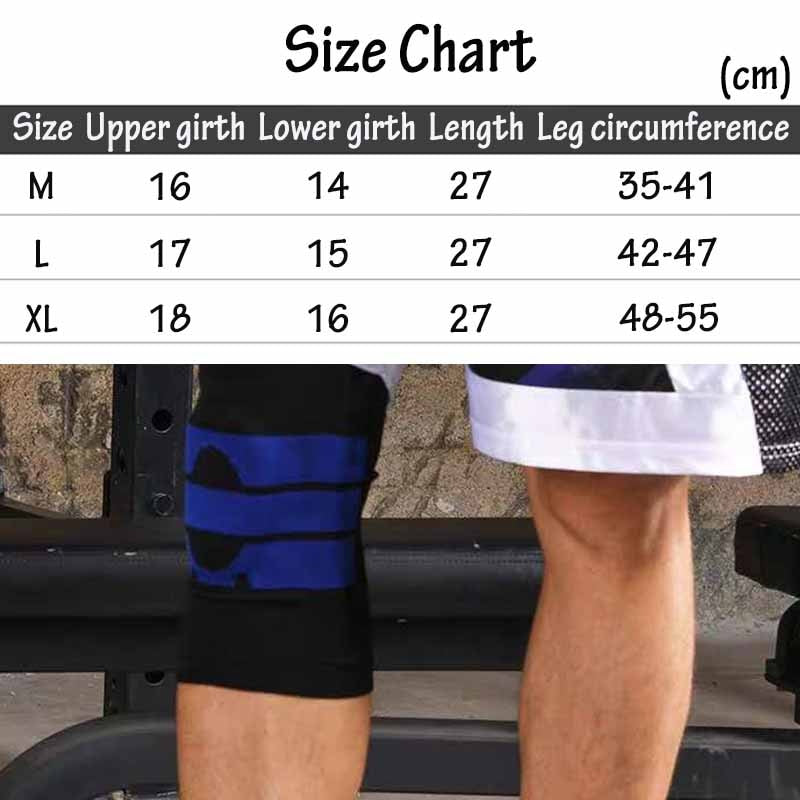 1pcs Full Knee Brace Strap Patella Medial Support Strong Meniscus Compression Protection Sport Pads Running Basket Health Care