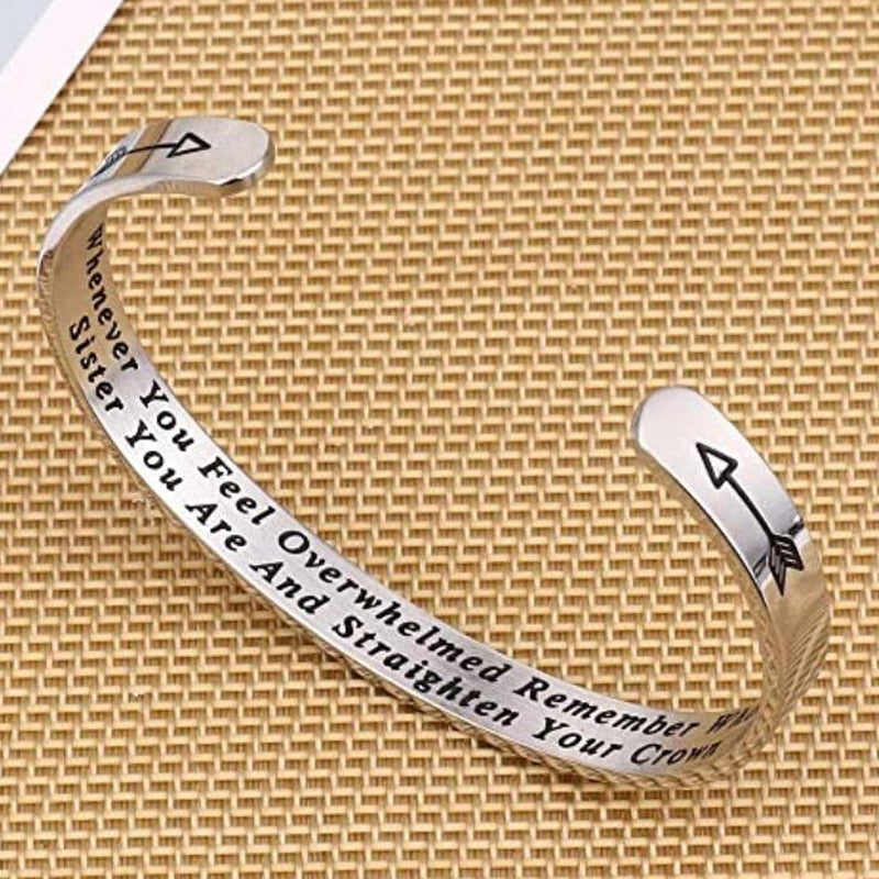 Engraved Inspirational Bangle/Bracelet