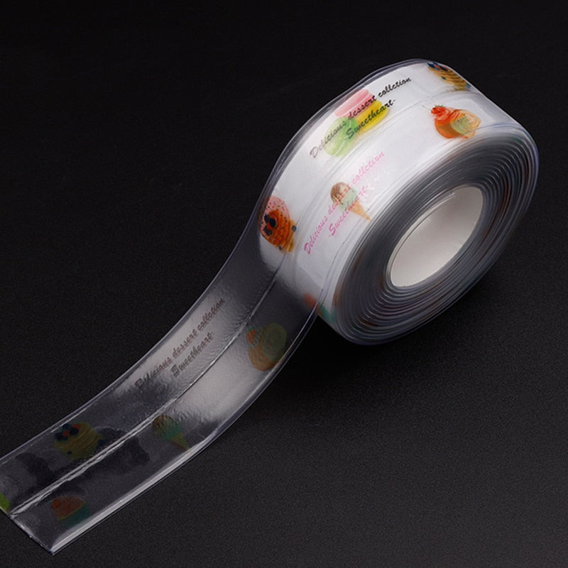 Kitchen Sink Waterproof Sticker Anti-mold Waterproof Tape Bathroom Countertop Toilet Gap Self-adhesive Seam Stickers