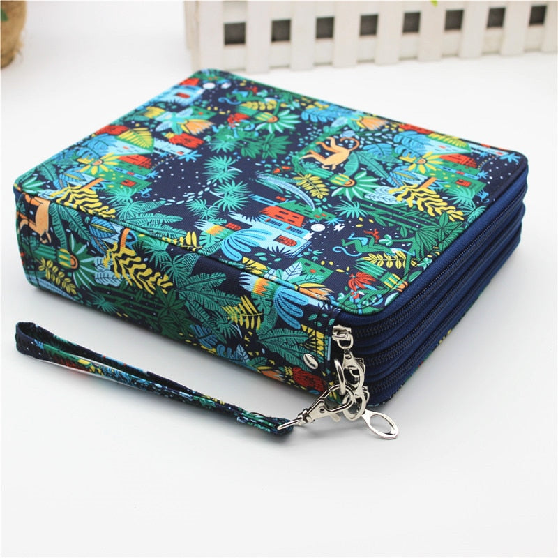 Kawaii Pencil Case Big 120 Holes Pen Box for Girls Boys Back to School Pencilcase Large Cute Penal Cartridge Bag Stationery Kit