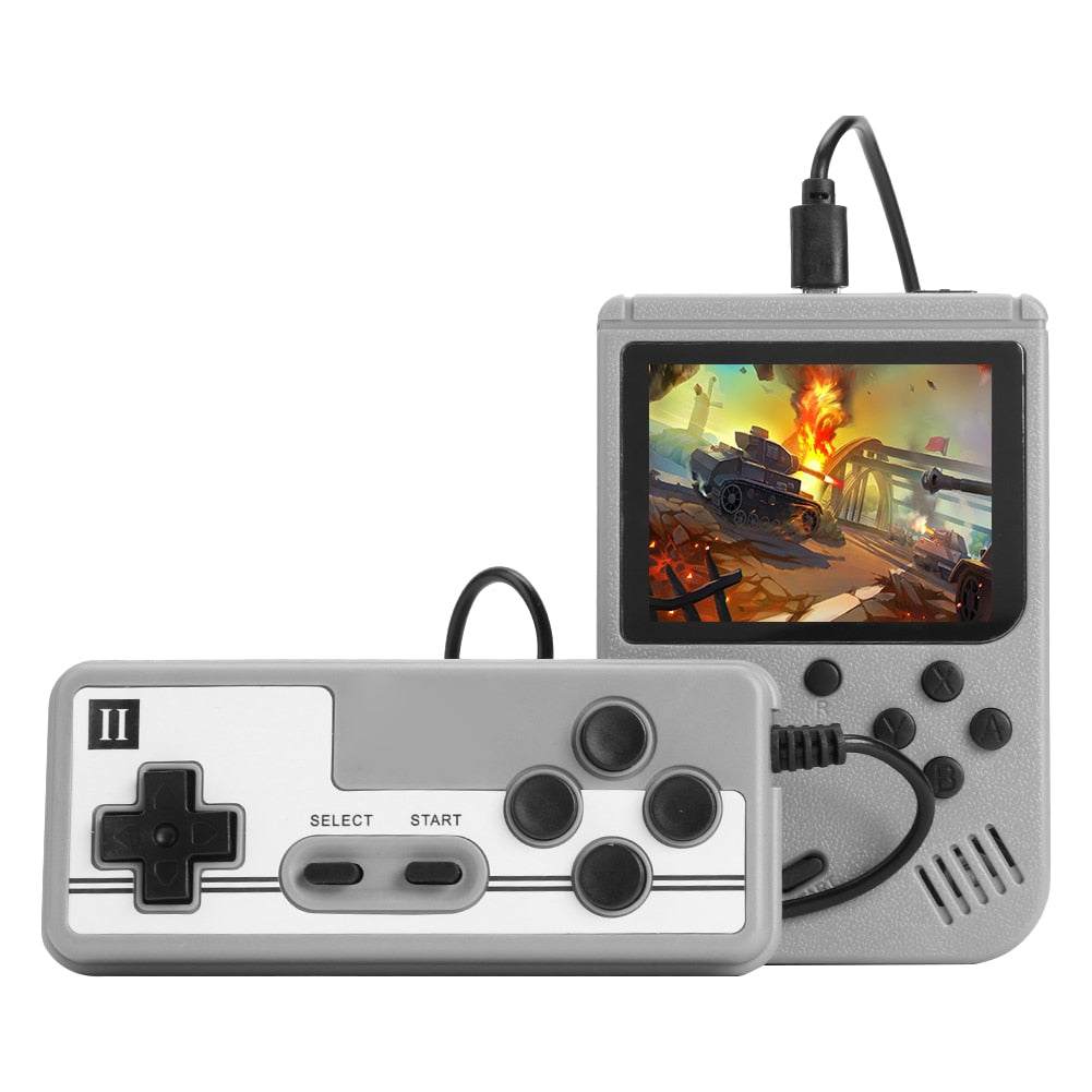 ALLOYSEED Retro Portable Mini Handheld Video Game Console 3.0 Inch Color LCD Kids Color Game Player Built-in 800 Games Player