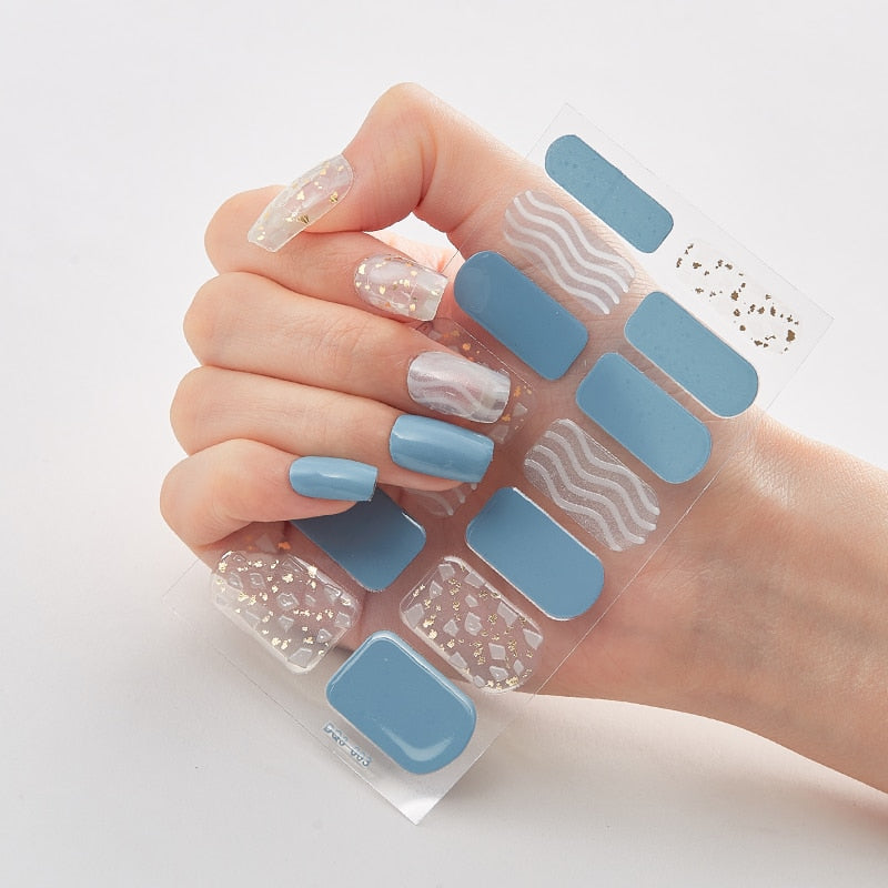 Three Sorts 0f Nail Stickers Self Adhesive Nail Sticker Nails Art Decoration Nail Designs Nails Sticker Designer Full Beauty