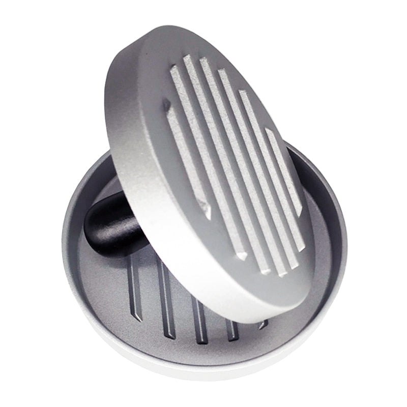 High quality Round Shape Hamburger Press Aluminum Alloy Meat Beef Grill Burger Mold Kitchen Tool