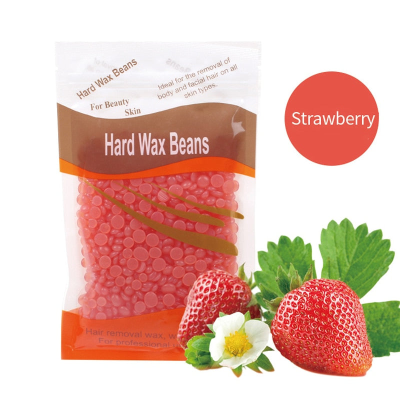 200g 300g/Pack Wax beans Removing Bikini Face Hair Legs Arm Hot Film Wax Pellet Hard Wax Hair Removal Bean For Women Men