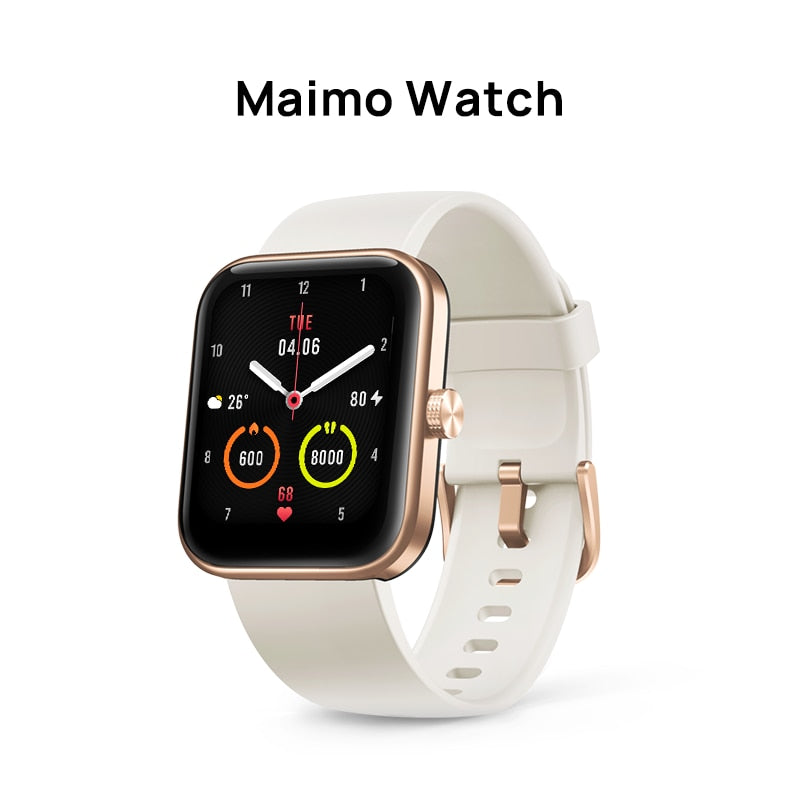 Global Version Maimo Watch Blood Oxygen Heart Rate 1.69" 5ATM Waterproof For Xiaomi Smartwatch Mi Band Women Men's Watches