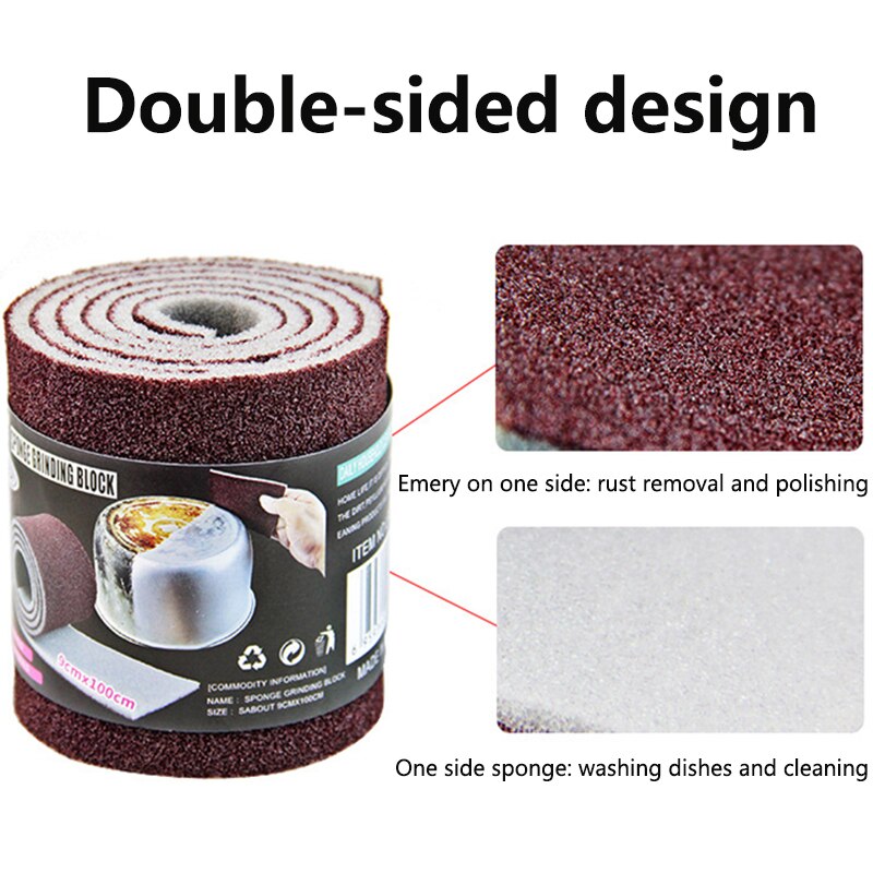 Kitchen Magic Sponge Eraser Emery Melamine Sponge for Removing Rust Pan Pot Dish Cleaning Brush Bathroom Kitchen Accessories