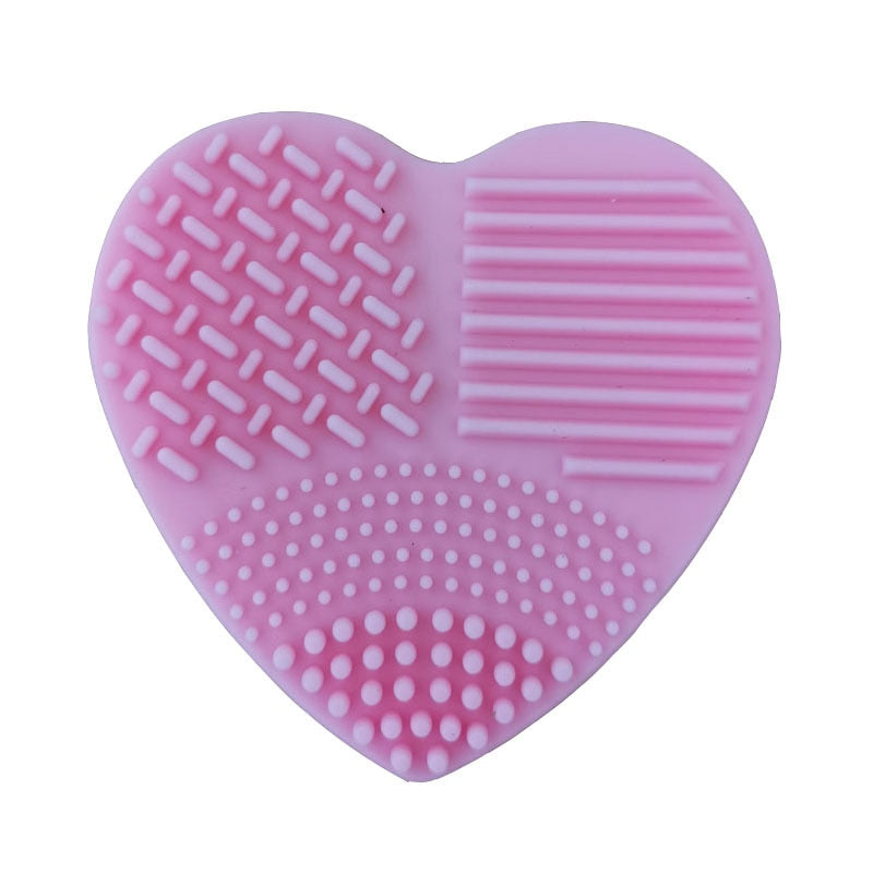 Makeup Brush Cleaning Pad Foundation Make Up Brush Scrubber Board Cleaning Mat Makeup Brush Cleaner Cosmetic Cleaning Tool