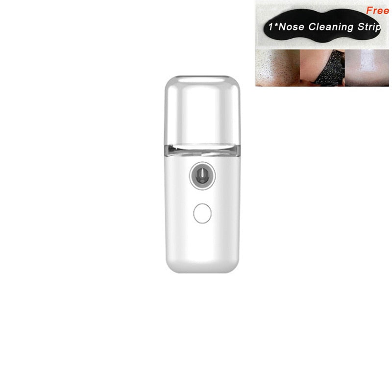 Portable Hydrating Mist Face Sprayer Facial Nebulizer Steamer USB Moisturizing Skin Care Mini 30ml Spray Beauty