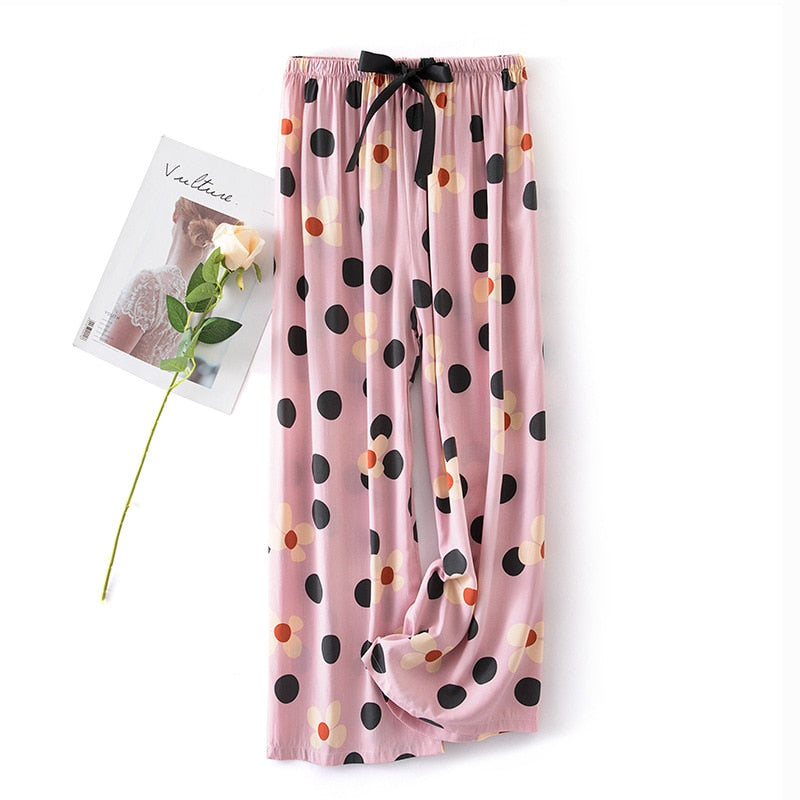 Women Pajamas Casual Nightwear Pijamas Print Cotton Intimate Lingerie Home Clothes New Sleepwear Pyjamas Homewear