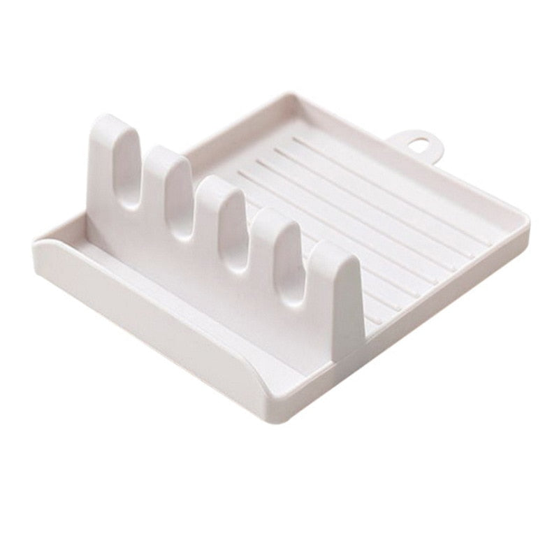 Kitchen Spoon Holder Kitchen Accessories Fork Spatula Rack Rest Shelf Kitchen Storage Organizer for Convenience Cooking Tool