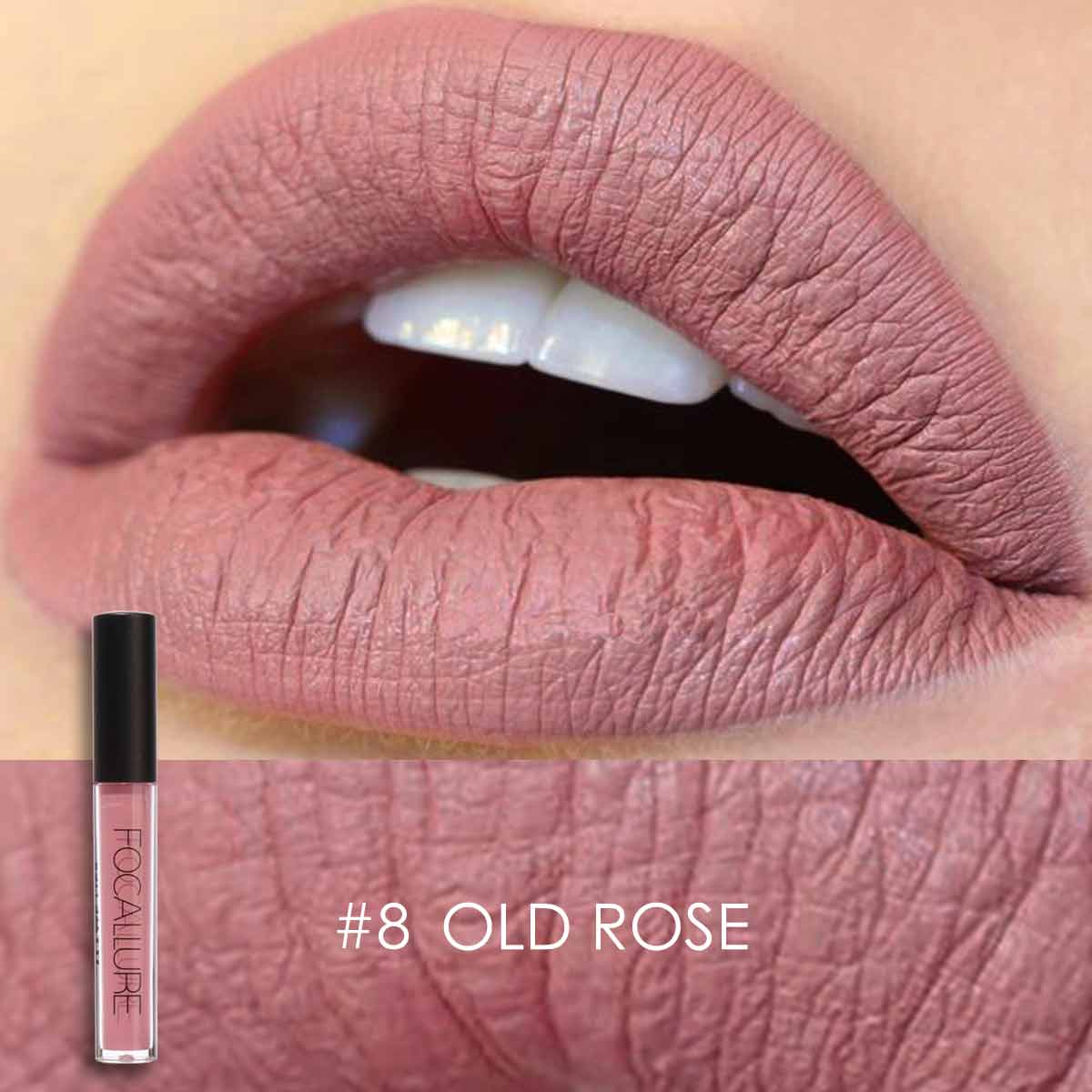 FOCALLURE 39 Color Matte Lipgloss Lip Tint Paint Colors Long Lasting Waterproof Liquid Moisturizing Lipstick Beauty Makeup