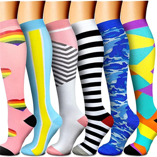 57 Styles Compression Stockings Stamina Men Women Crossfit Socks Medical Nursing Fit For Cycling Travel Flight Sport Socks