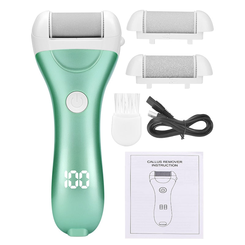 Hot sale Charged Electric Foot File for Heels Grinding Pedicure Tools Professional Foot Care Tool Dead Hard Skin Callus Remover