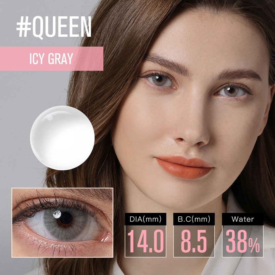 Natural Color Lens Eyes 1Pair Color Contact Lenses For Eyes Beauty Contact Lenses Eye Cosmetic Color Lens Eyes