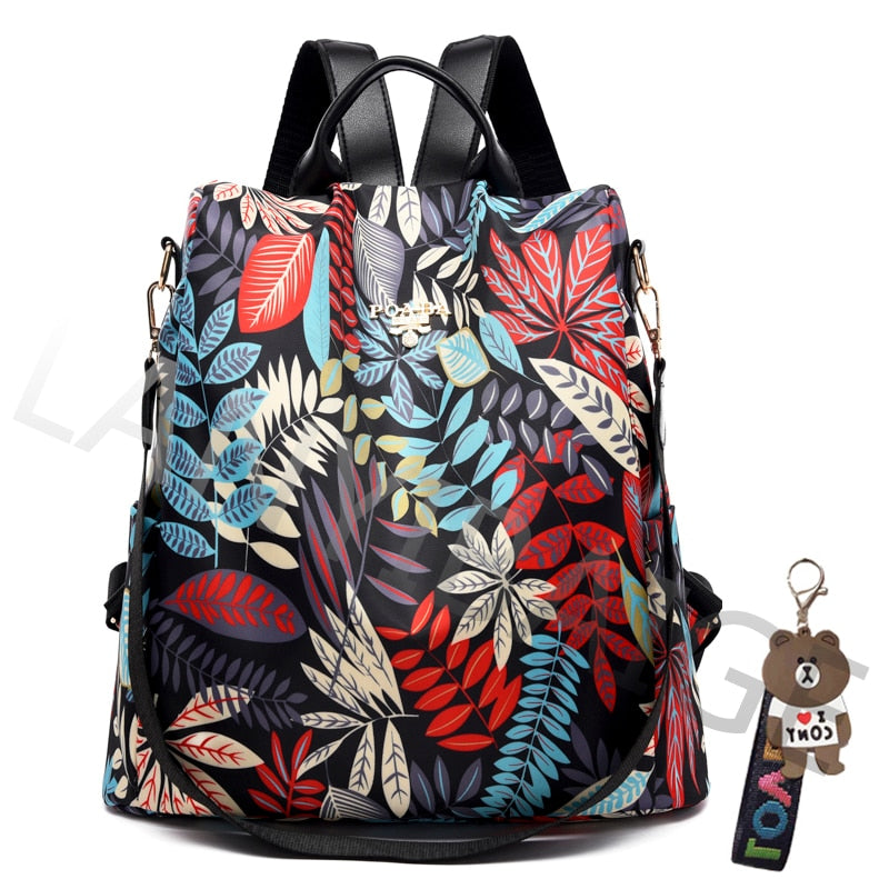 Fashion Backpack Women Oxford Cloth Shoulder Bag 2023 School Bags For Teenage Girls Light Ladies Travel Bagpack Mochila Feminina