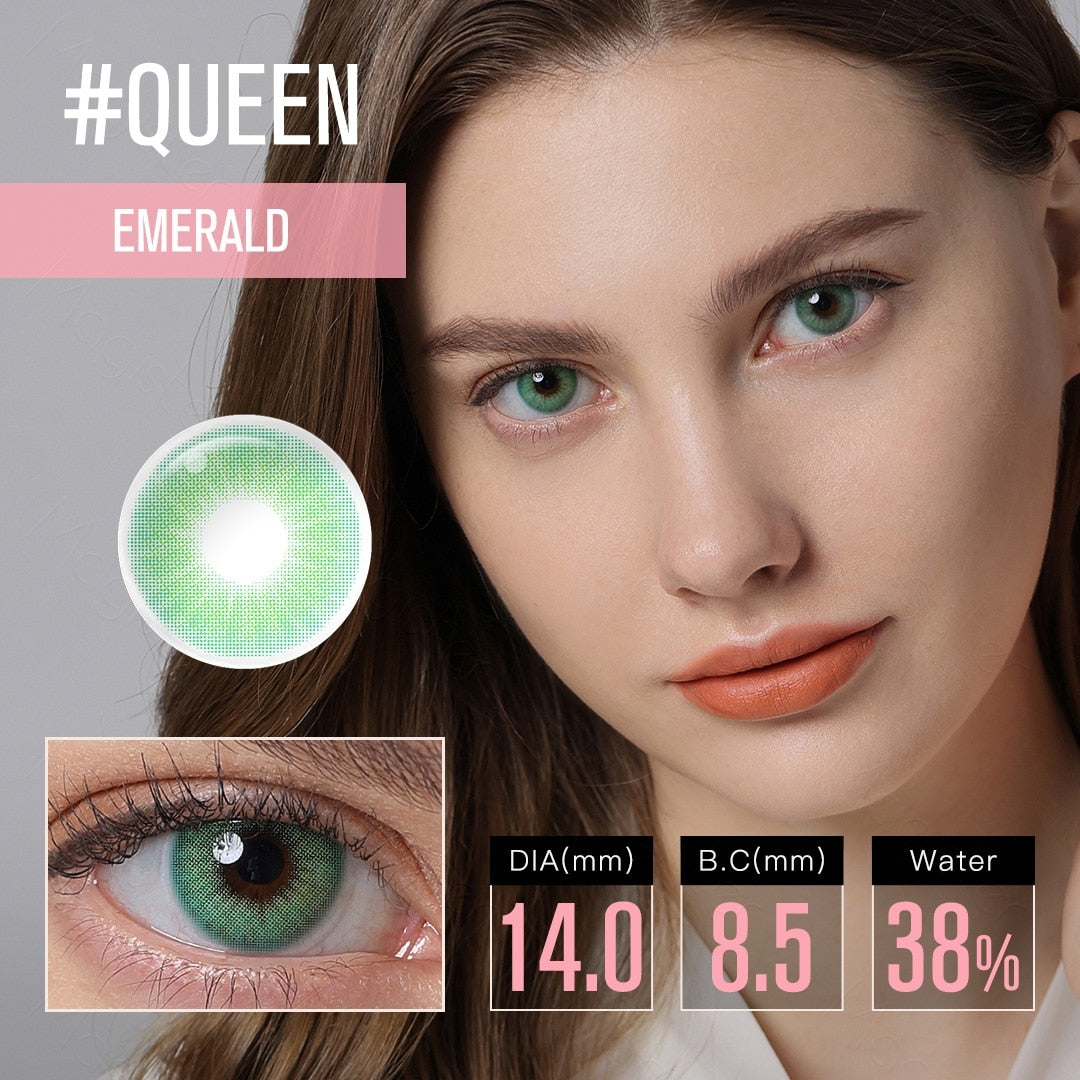 Natural Color Lens Eyes 1Pair Color Contact Lenses For Eyes Beauty Contact Lenses Eye Cosmetic Color Lens Eyes