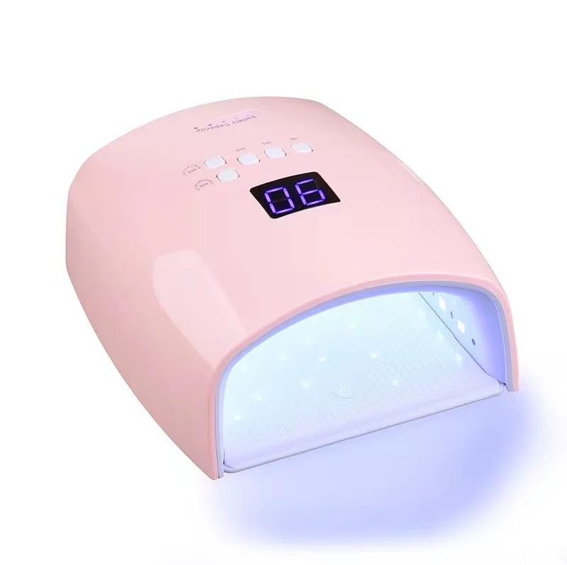 Built-in Battery Rechargeable Nail UV Lamp 66W Wireless Gel Polish Dryer S10 Pedicure Manicure Light Cordless LED Nail Lamp