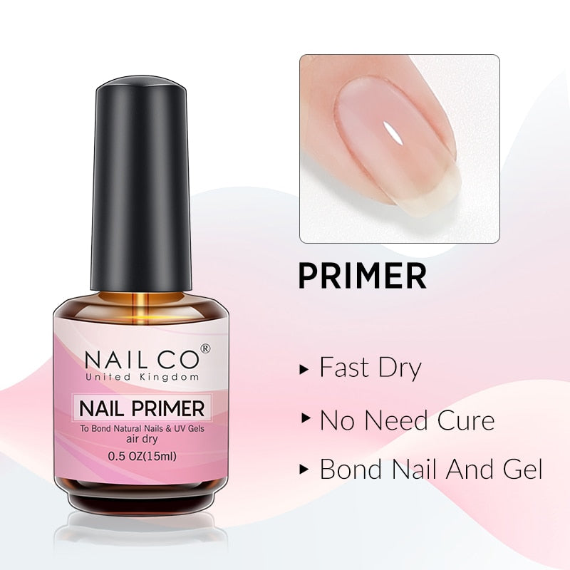 NAILCO 15ml Pink Colors Series Semi Permanent Nail Gel Varnish Polish Soak Off White Red UV Nail Art Gel Nail Polish Gel Lacquer