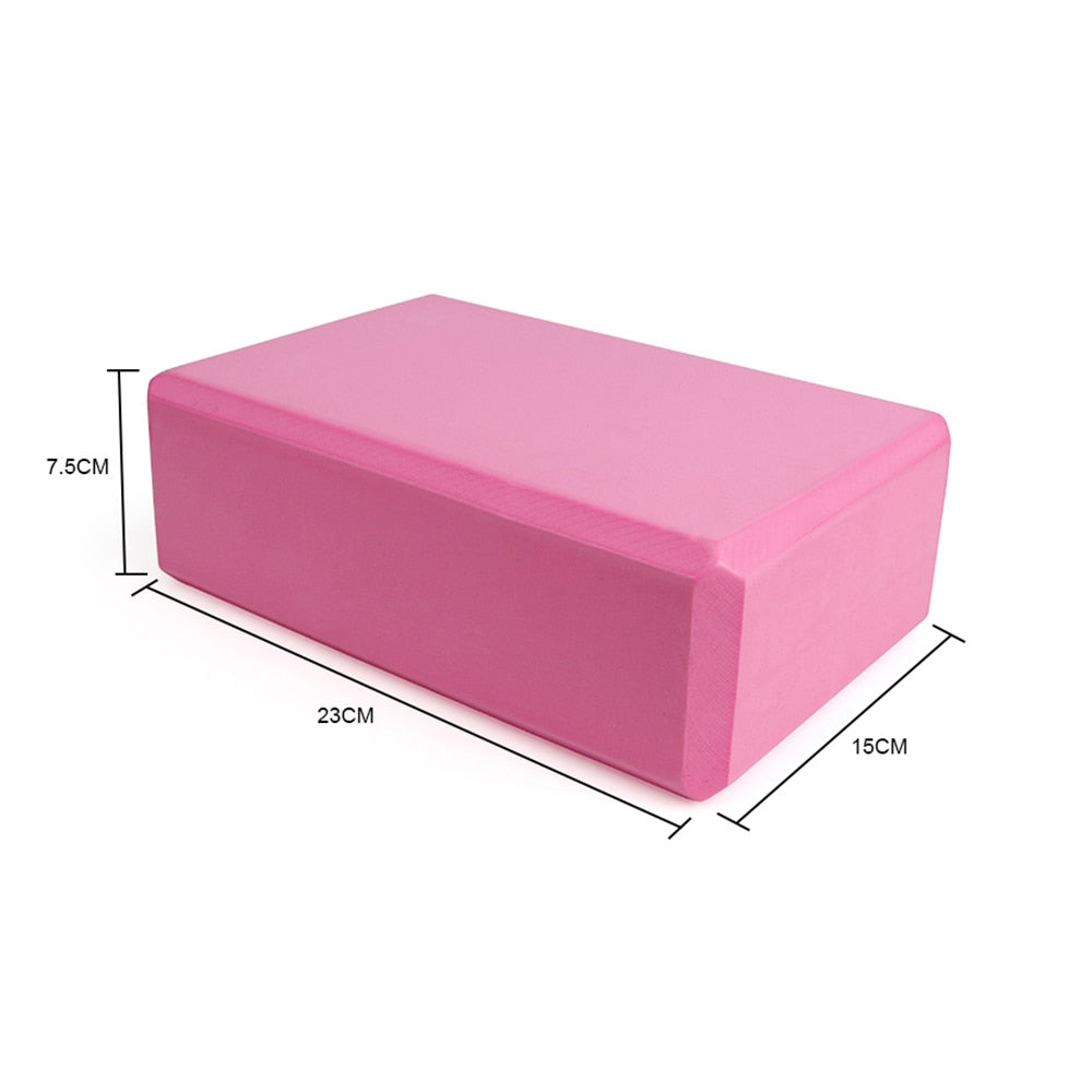 Exercise Fitness Sport Gym Pilates Yoga Block  EVA Foam Yoga Brick For Crossfit Exercise Workout Training Bodybuilding Equipment