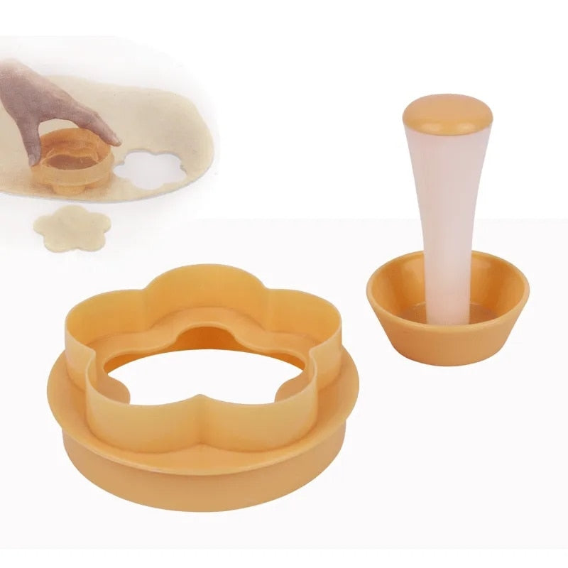 Creative DIY Donut Mold Cake Decorating Tools Plastic Desserts Bread Cutter Maker Baking Supplies Kitchen Tools