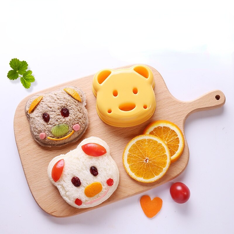 Cute Heart Shape Sandwich Cutter Bread Mold Toast Maker Cake Cookie Cutter Kitchen Breakfast Dessert DIY Tool