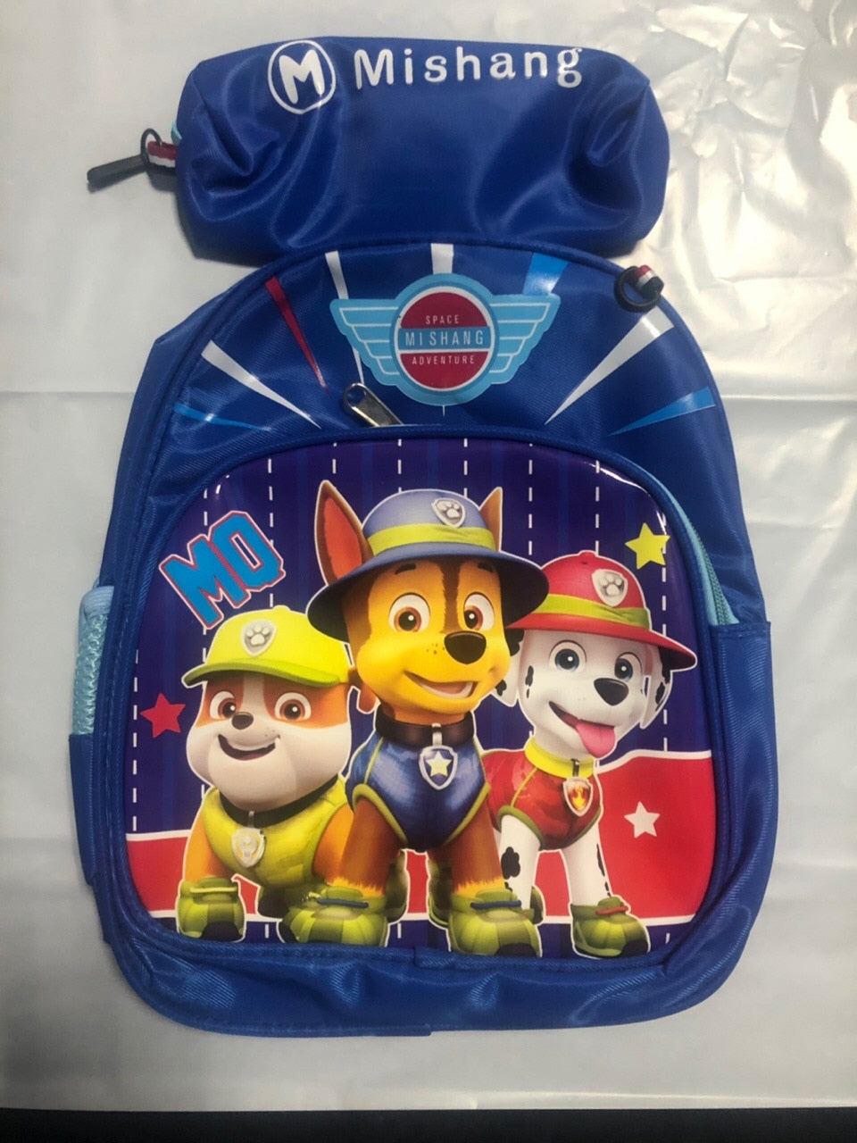 New Paw Patrols Toy Cartoon School Backpack Cartoon Lighten Kindergarten Bag Chase Skye Marshall Figure Print for Kids 2-8Y