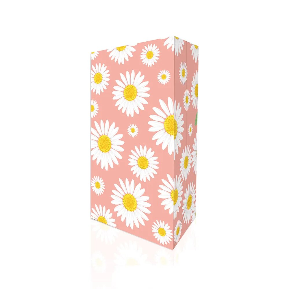 12Pcs/set Little Daisy Theme Party Paper Bags Candy Box Cake Gift Bags Baby Shower Birthday Favor Supplies