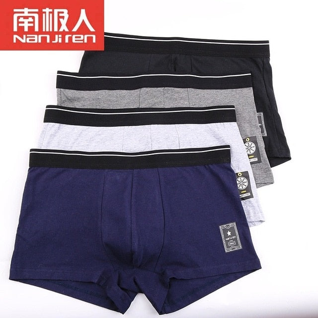 Boxers Men Boxer Underwear Cotton Man BoxerShort Breathable Printed Panties Flexible Boxer Male Shorts Comfortable Underpants