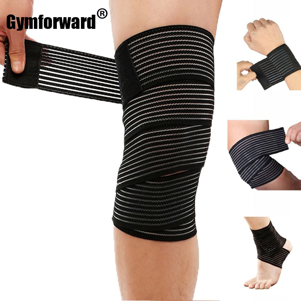 Compression Knee Pad Joint Tape Gym Elastic Bands Sport Elbow Bandage Wrap Crossfit Protective Breathable Arthritis Support Tape