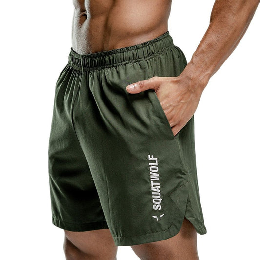 New Fitness Shorts Men Gym Loose Short Pants Running Workout Thin Quick Dry Beach Shorts Male Summer Casual Crossfit Clothing