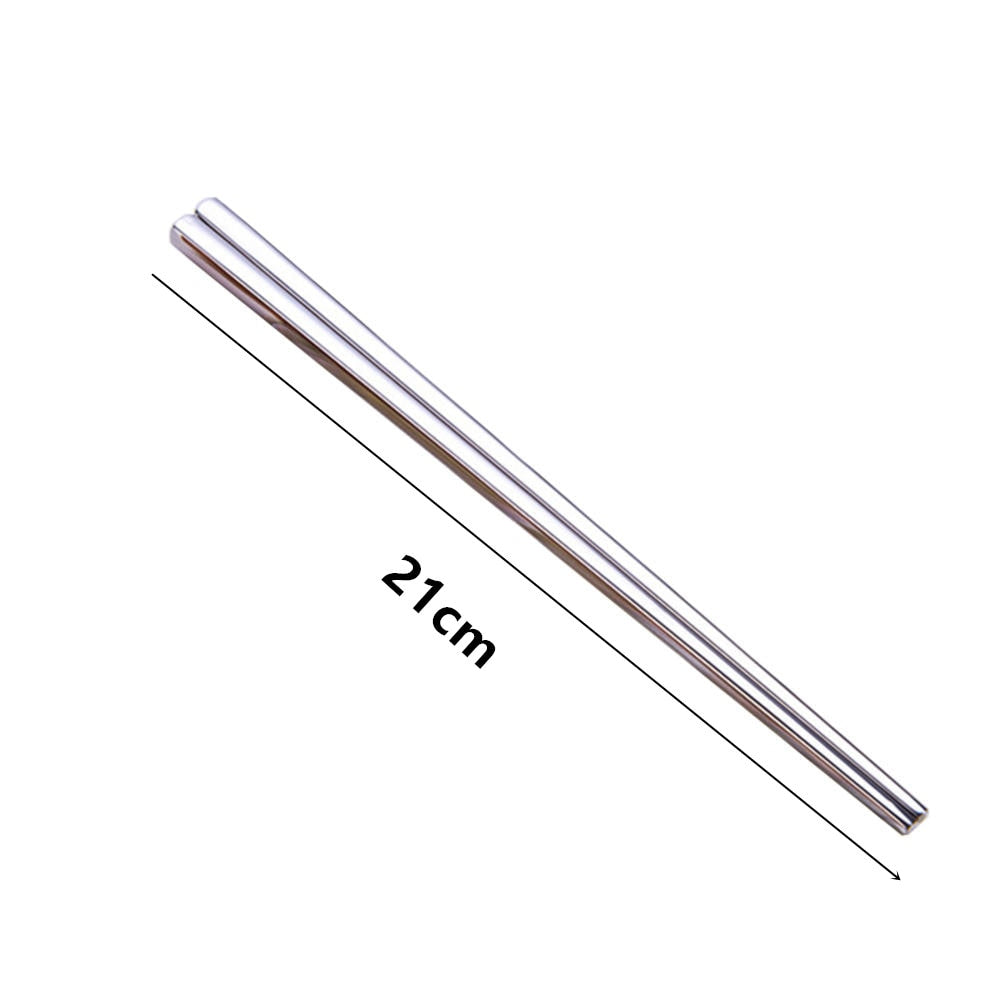 1Pair Extra Long 38.8cm Cooking Chopsticks Kitchen Tools Hot Pot Chopsticks Frying Noodle Chopsticks Stainless Steel Chop Sticks