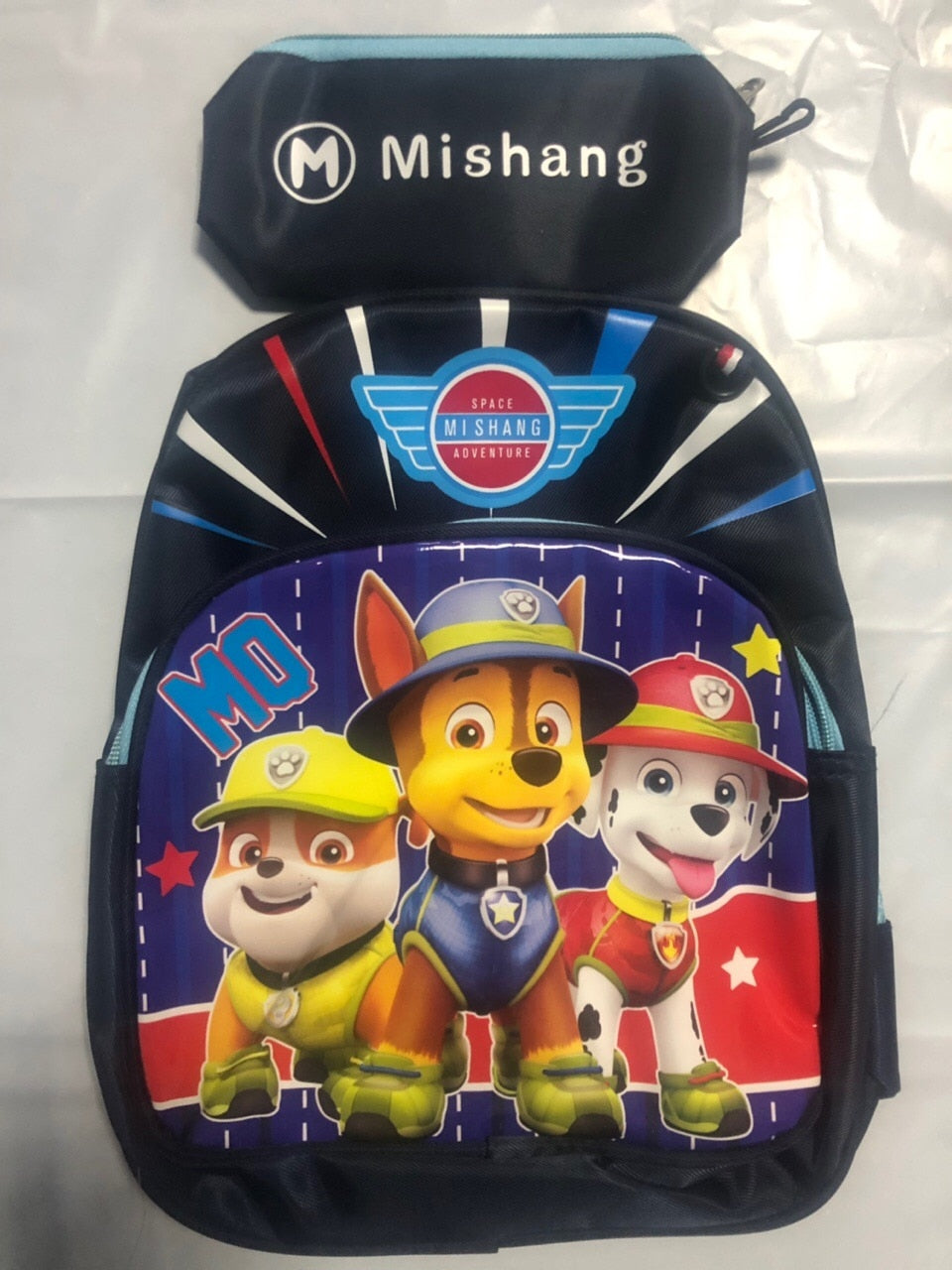 New Paw Patrols Toy Cartoon School Backpack Cartoon Lighten Kindergarten Bag Chase Skye Marshall Figure Print for Kids 2-8Y