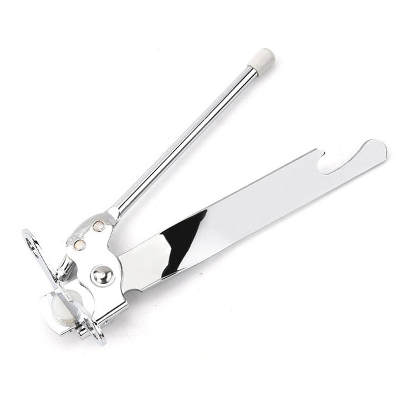 Manual Stainless Steel Easy Can Jar Opener Adjustable 1-4 Inches Cap Lid Openers Tool Kitchen Gadgets