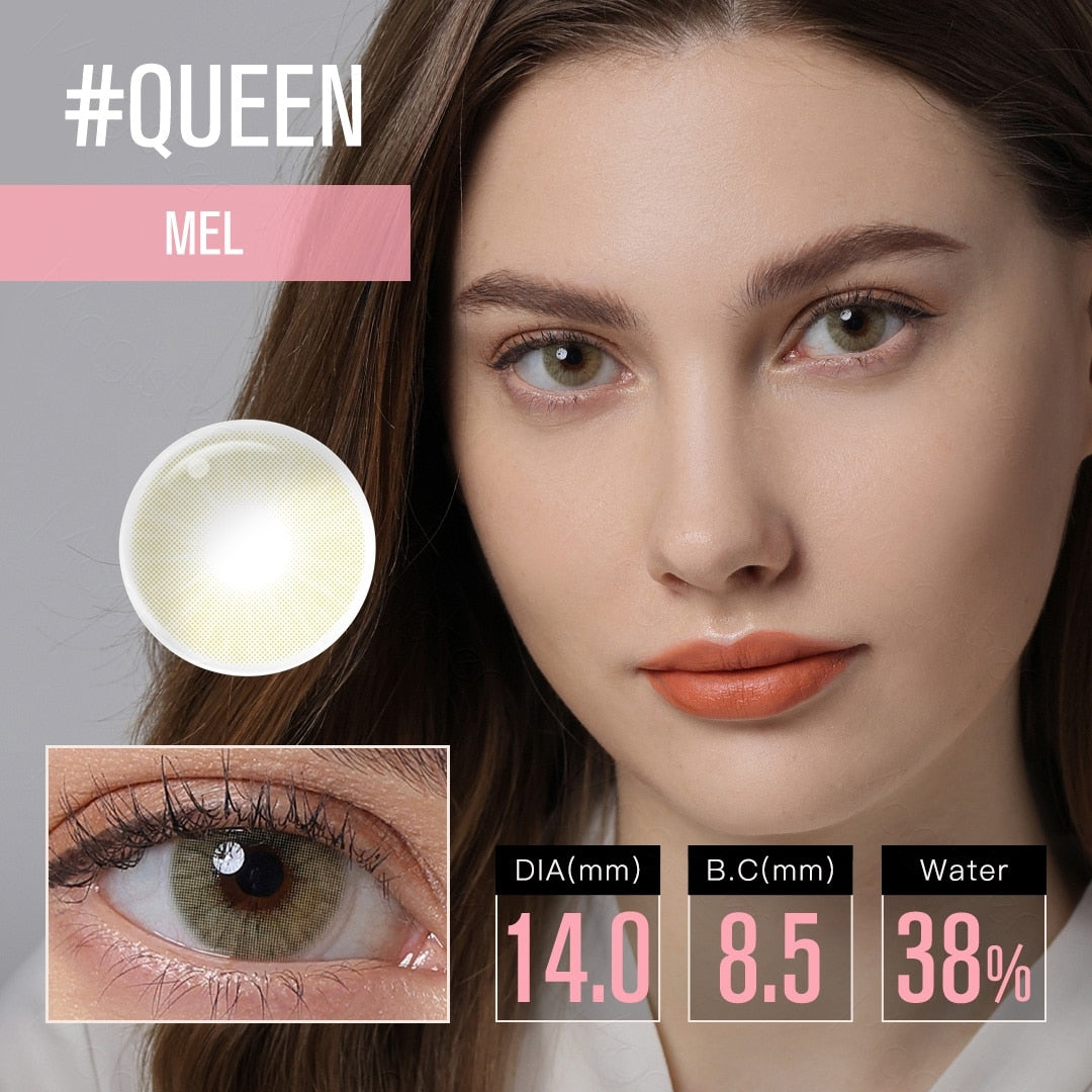 Natural Color Lens Eyes 1Pair Color Contact Lenses For Eyes Beauty Contact Lenses Eye Cosmetic Color Lens Eyes