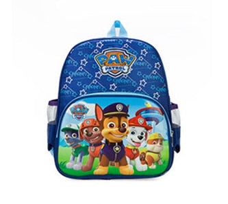 New Paw Patrols Toy Cartoon School Backpack Cartoon Lighten Kindergarten Bag Chase Skye Marshall Figure Print for Kids 2-8Y