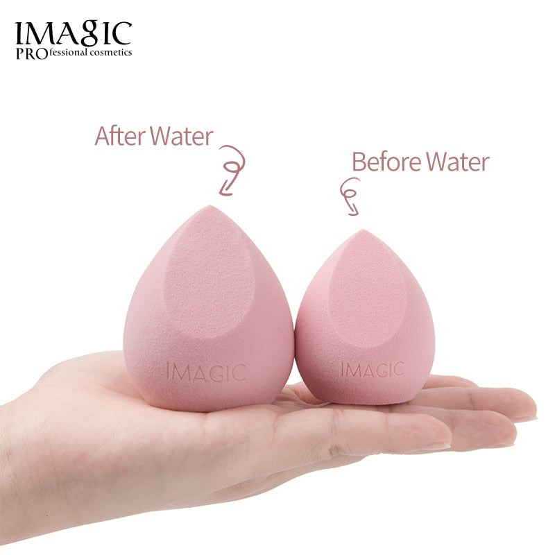 IMAGIC Makeup Sponge Professional Cosmetic Puff For Foundation Concealer Cream Beauty Make Up Soft Water Wholesale