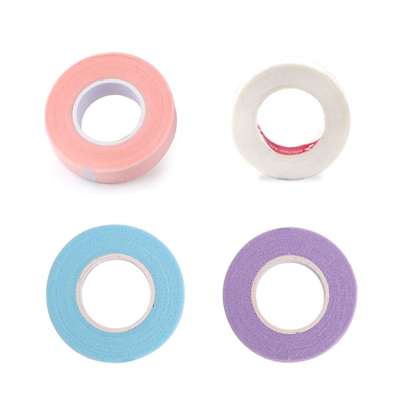 New breathable easy to tear Medical Tape/White Silk Paper Under Patches Eyelash Extension Supply Eyelash Extension Tape