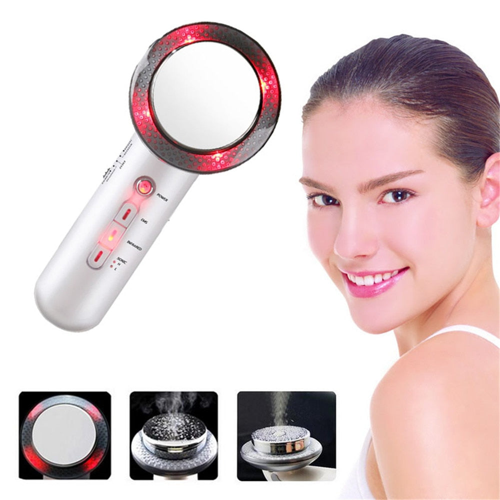 Ultrasound Cavitation EMS Body Slimming Massager Weight Loss Anti Cellulite Fat Burner Galvanic Infrared Ultrasonic Therapy