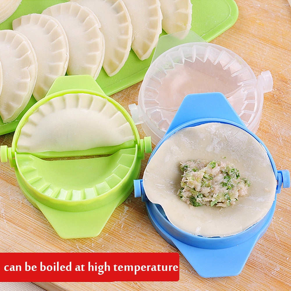 1pcs Dumpling artifact Portable Plastic Jiaozi Maker Device Easy DIY Dumpling Mold Kitchen Appliances Cookware