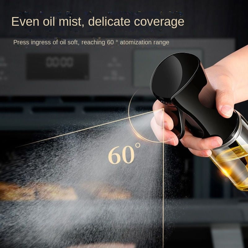 200/300 ML Oil Spray Pot Kitchen Household Edible Olive Oil Spray Bottle Atomized Misty Oil Tank Air Fryer Spray Bottle