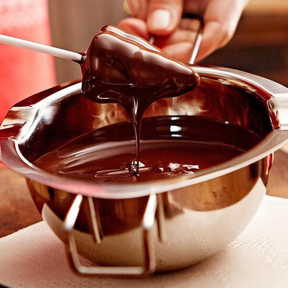 Universal Melting Pot Chocolate Butter Milk Melting Pot Portable Stainless Steel Gadget Kitchen Cooking Accessories