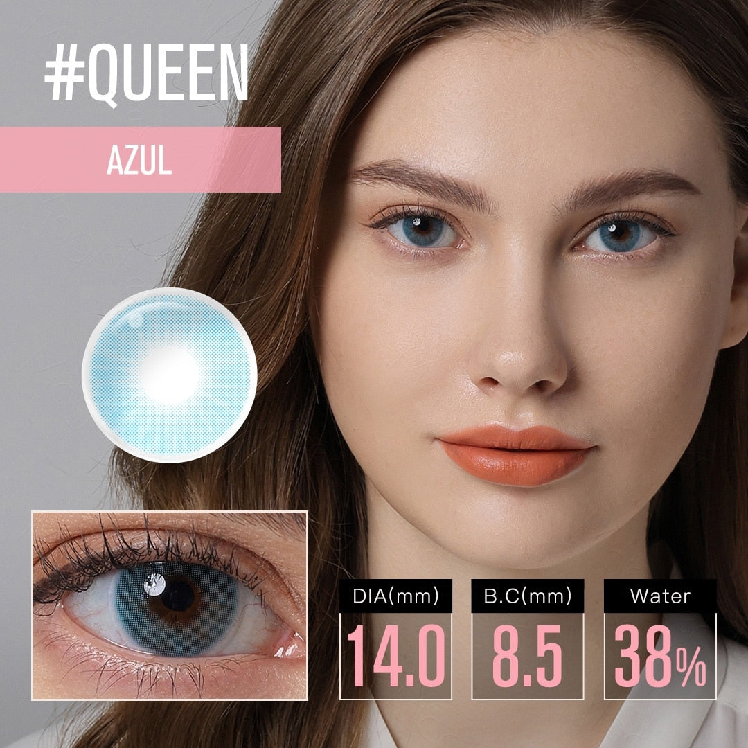 Natural Color Lens Eyes 1Pair Color Contact Lenses For Eyes Beauty Contact Lenses Eye Cosmetic Color Lens Eyes