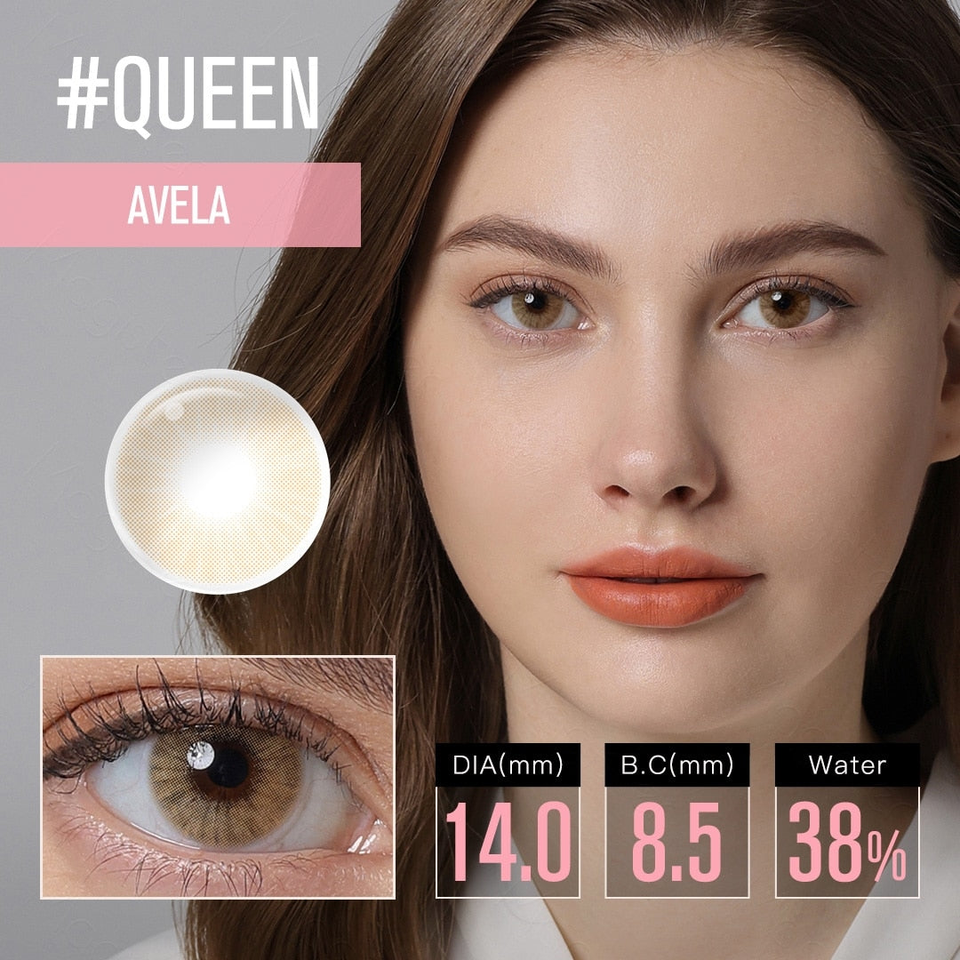 Natural Color Lens Eyes 1Pair Color Contact Lenses For Eyes Beauty Contact Lenses Eye Cosmetic Color Lens Eyes