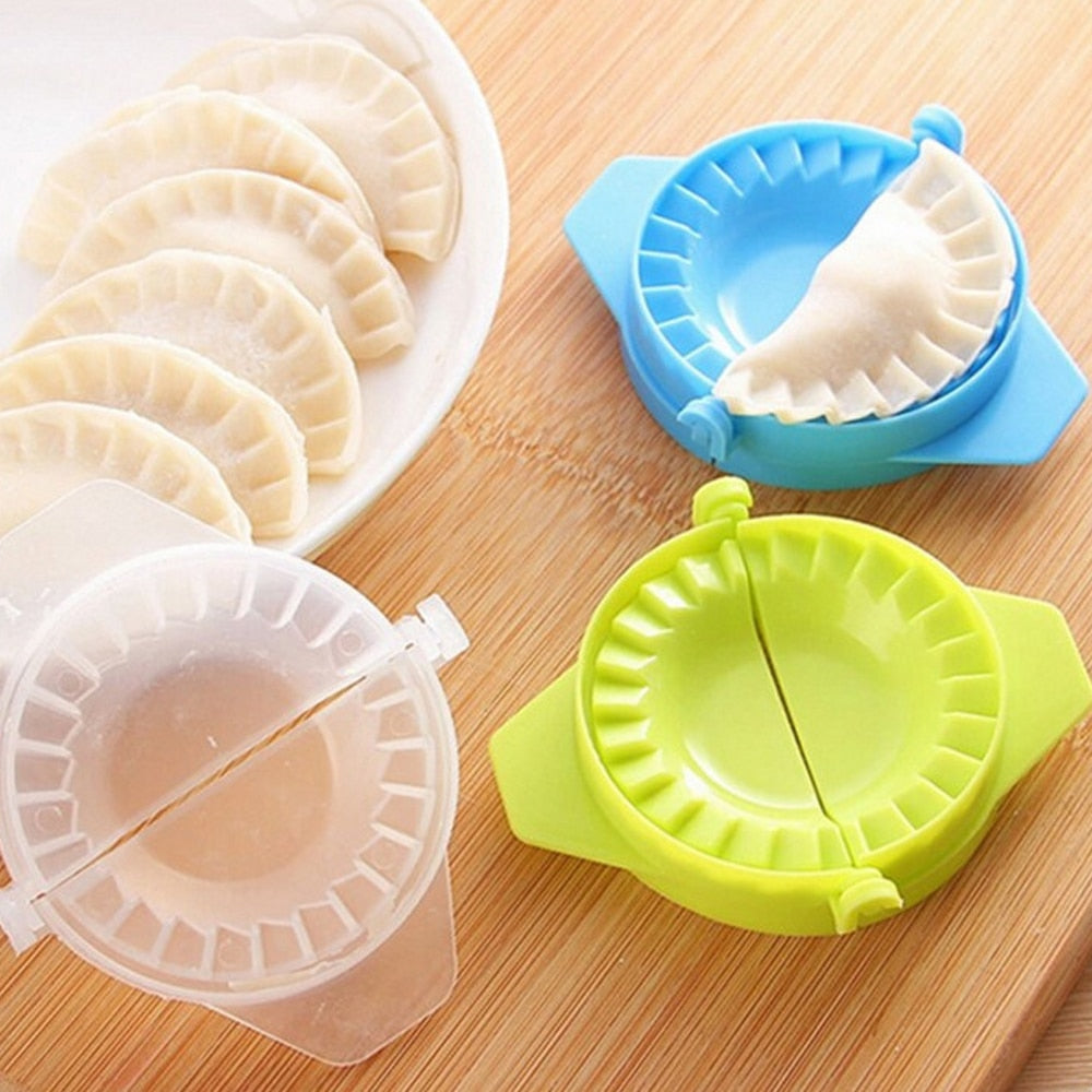 1pcs Dumpling artifact Portable Plastic Jiaozi Maker Device Easy DIY Dumpling Mold Kitchen Appliances Cookware