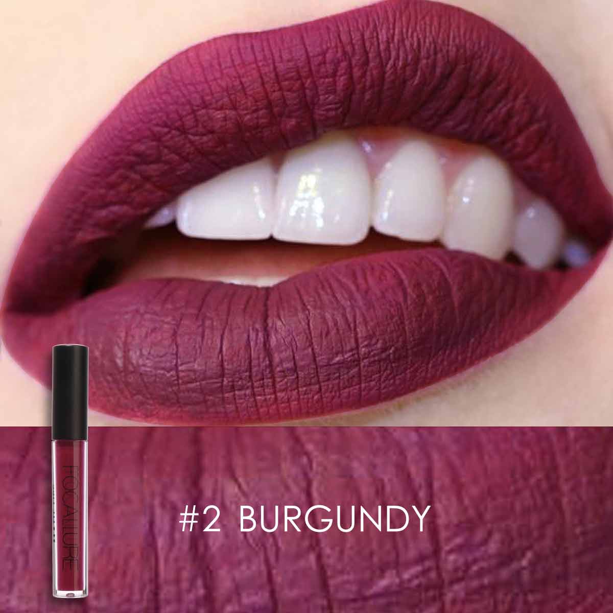 FOCALLURE 39 Color Matte Lipgloss Lip Tint Paint Colors Long Lasting Waterproof Liquid Moisturizing Lipstick Beauty Makeup