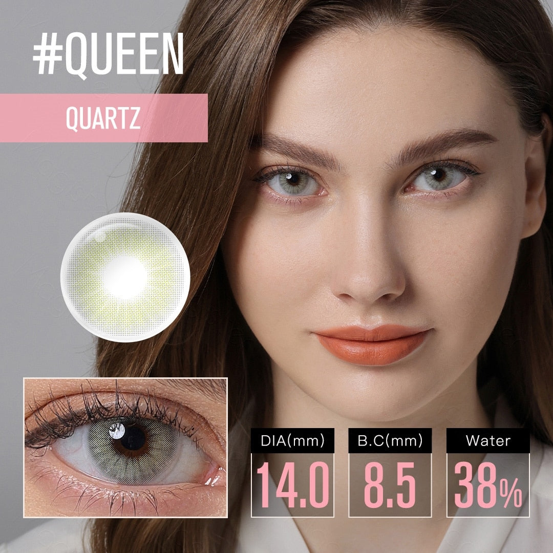 Natural Color Lens Eyes 1Pair Color Contact Lenses For Eyes Beauty Contact Lenses Eye Cosmetic Color Lens Eyes