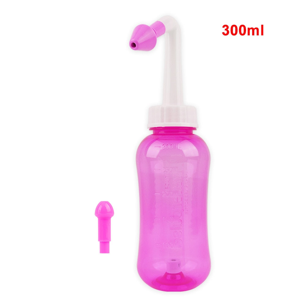 1set 300ML Nasal irrigator Nasal Rinse Bottle Nasal Wash Cleaner Nose Protector Avoid Allergic Rhinitis Adults Children Neti Pot