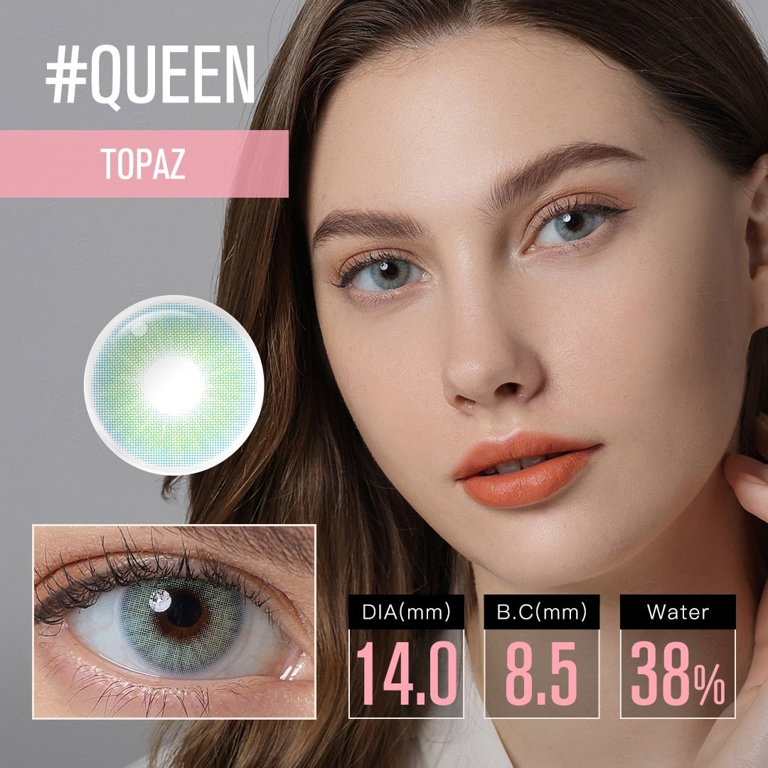 Natural Color Lens Eyes 1Pair Color Contact Lenses For Eyes Beauty Contact Lenses Eye Cosmetic Color Lens Eyes