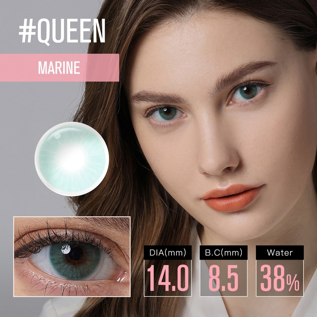 Natural Color Lens Eyes 1Pair Color Contact Lenses For Eyes Beauty Contact Lenses Eye Cosmetic Color Lens Eyes