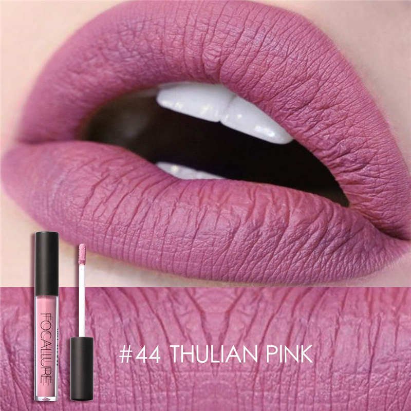 FOCALLURE 39 Color Matte Lipgloss Lip Tint Paint Colors Long Lasting Waterproof Liquid Moisturizing Lipstick Beauty Makeup